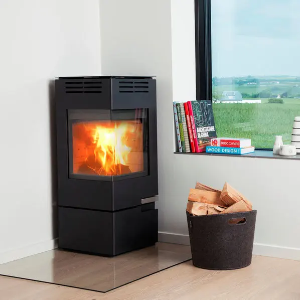 Holz-Kaminofen - 12 - ADURO A/S - 6 kW / Ecken / modern