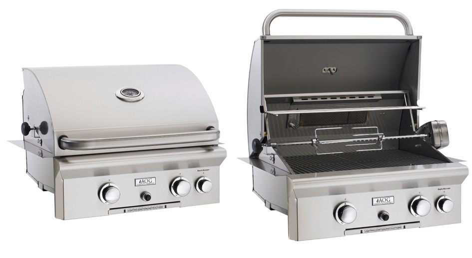 GasGartengrill AOG 24 AOG American Outdoor Grill Einbau / Edelstahl