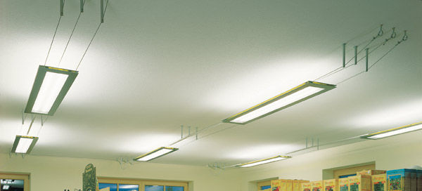 Fluoreszierende Seilleuchte - LINE : 2.83 - GRIMMEISEN LICHT GmbH