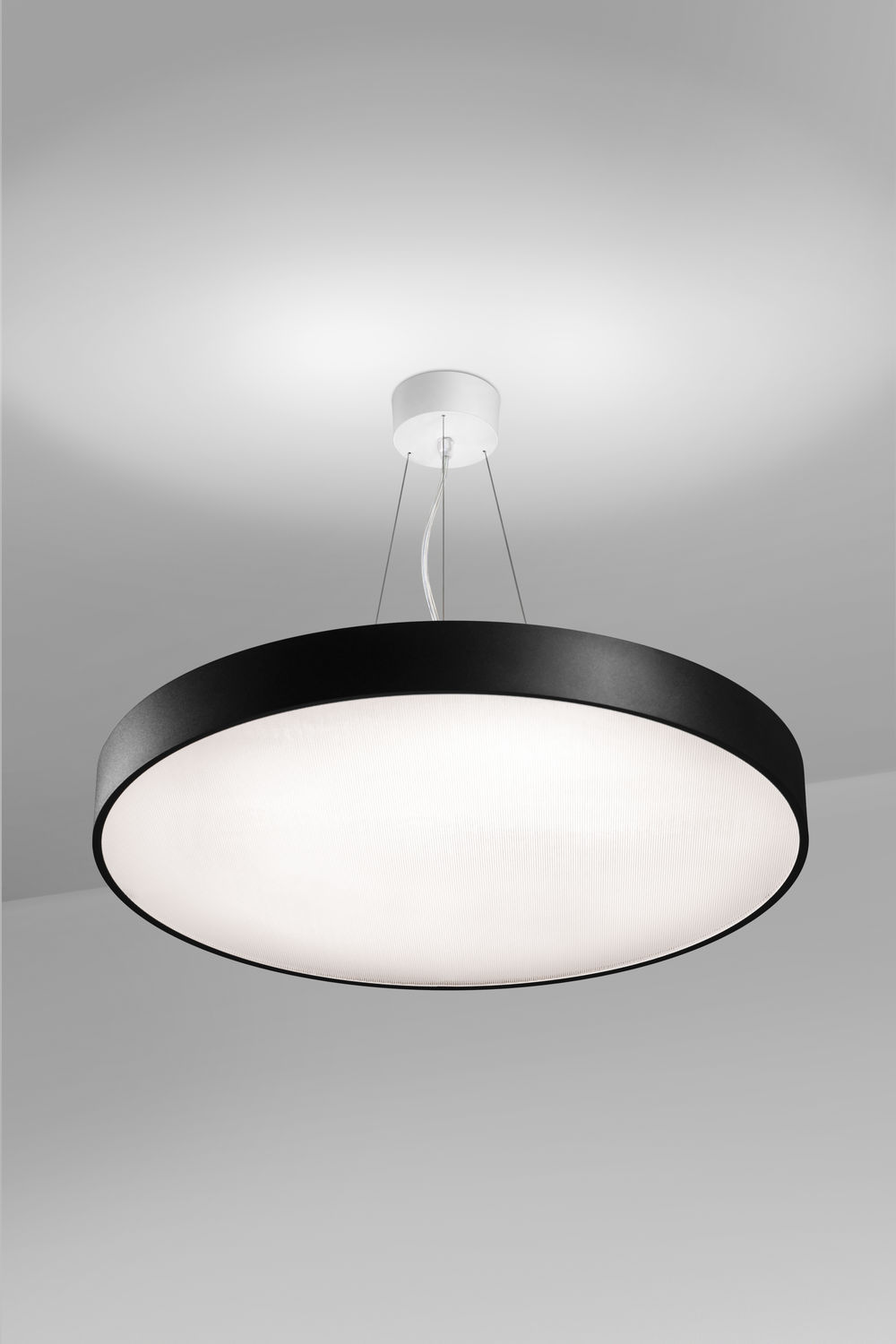 Moderne Deckenleuchte - RUNDO : 19-252K-10GHE/840, E - Halla - rund