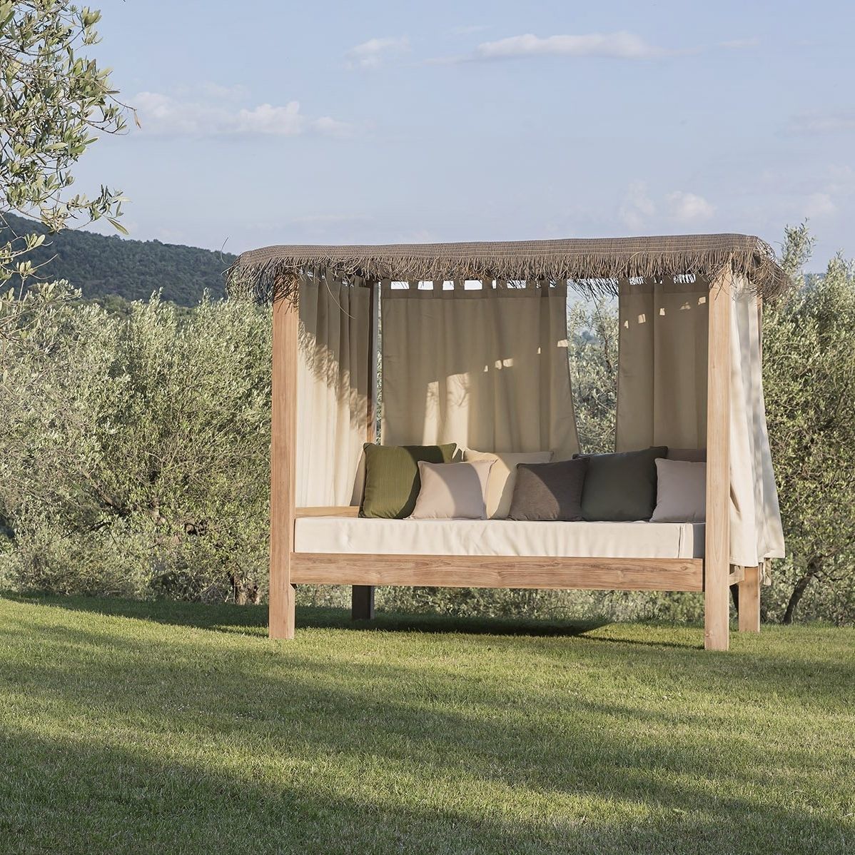 GartenBett / Himmel Ratio Il Giardino di Legno Doppelbett
