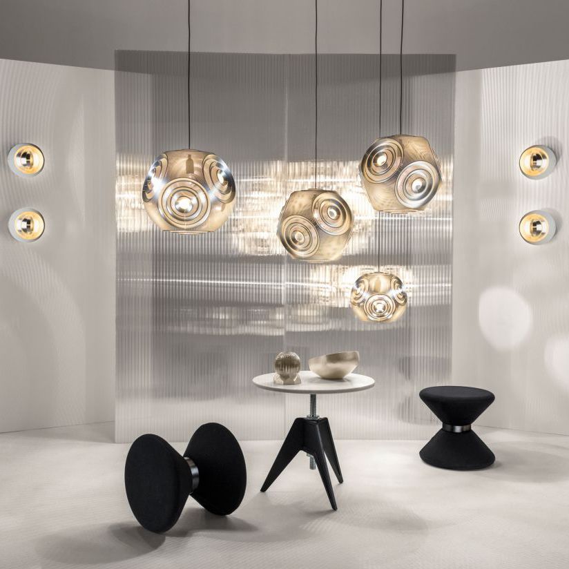 Hängelampe - CURVE BALL : CUP01SEU/CUP02SEU - Tom Dixon - Messing