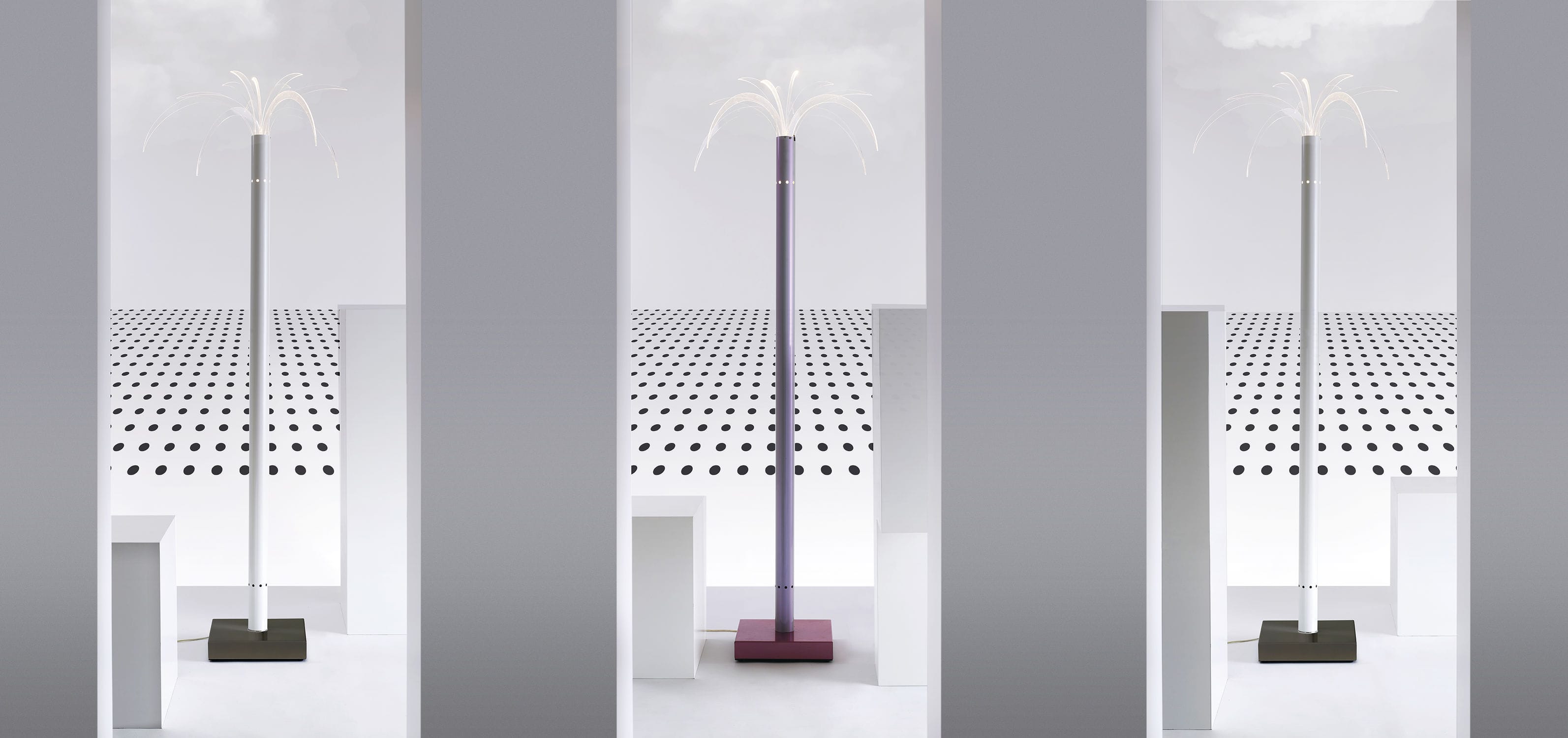 Stehleuchte - SANREMO - Centro Studi Poltronova - Stahl / modern