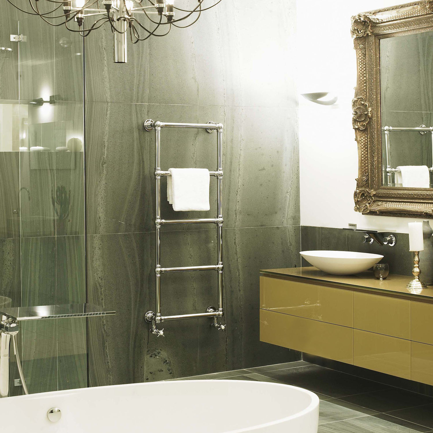 Elektrischer Badheizkörper - MAGELLAN - MR5 - CINIER - Viktorianischer