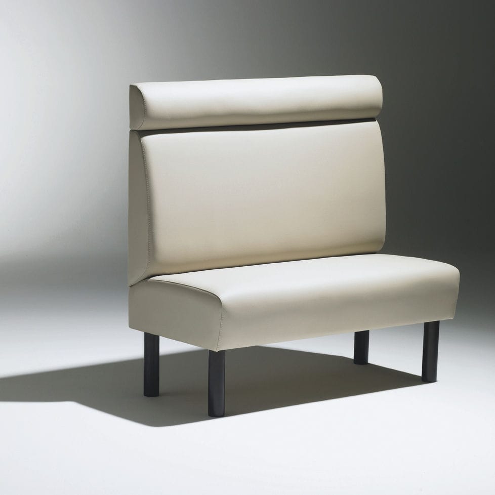 Moderne Bistrobank - 800 - SOCA - Leder / für Restaurants / für Bar