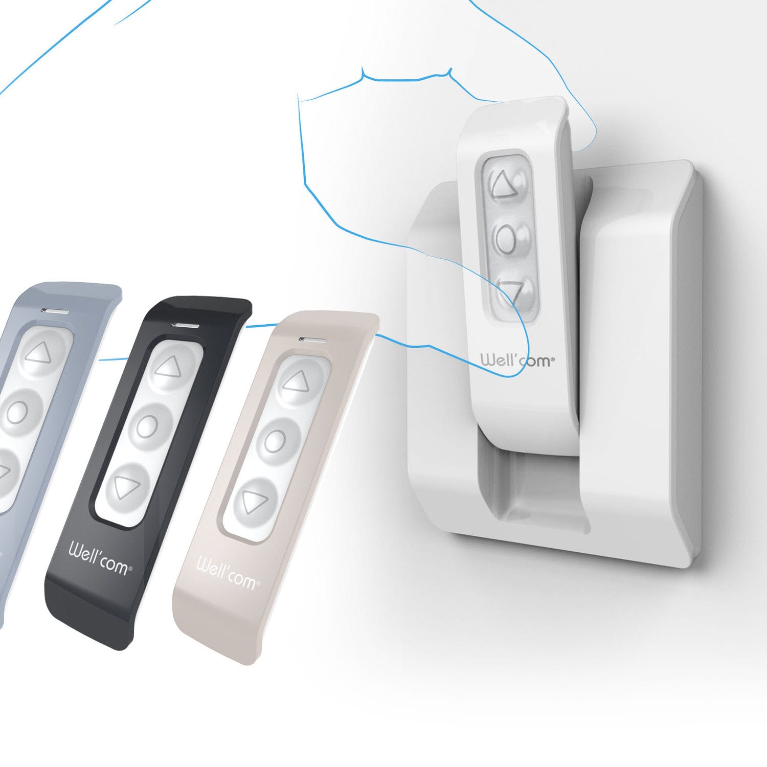 Neco Essati Fernbedienung System Für Rollläden + 4