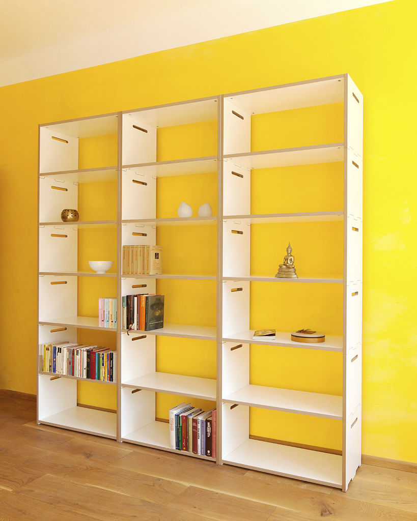 Wandmontiertes Regal Hochstapler Tojo Modul Modern Aus Mdf