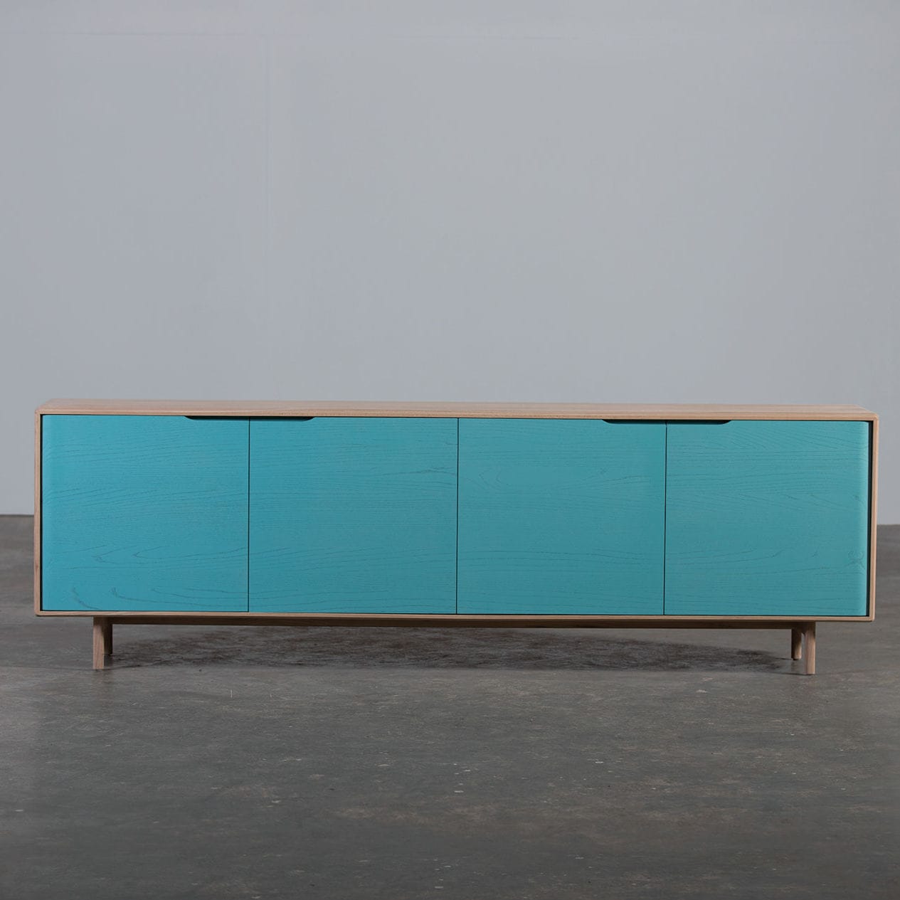 Modernes Sideboard INVITO Artisan Solid Wood Furniture Eiche
