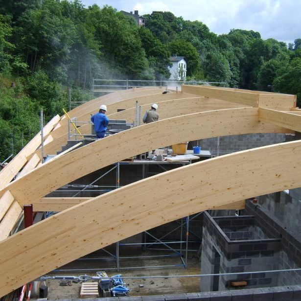 Brettschichtholzträger - Artbois SA - Rechteck / Rundbogen / Zimmerei