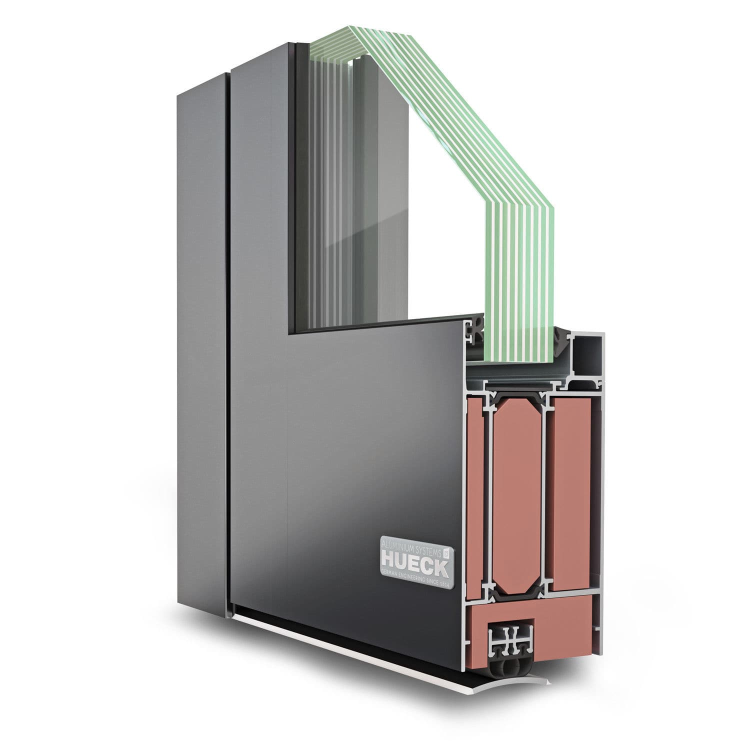 AluminiumTürprofil LAVA 7790 Hueck System GmbH & Co. KG wärmeisoliert / Brandschutz AluminiumTürprofil LAVA 7790 Hueck System GmbH & Co. KG wärmeisoliert / Brandschutz