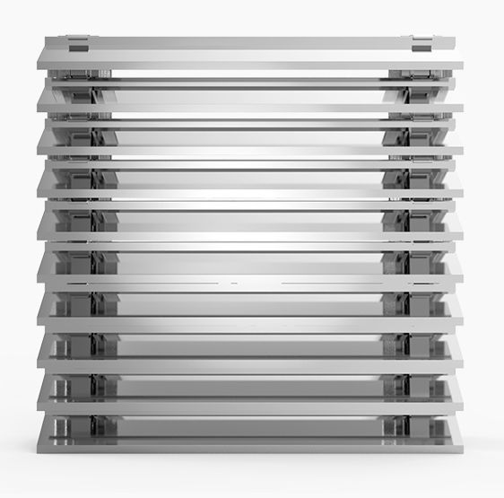 Aluminium Lüftungsgitter Mit Netz Lüftungsblech I Produktbild-Vorschau 7