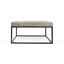 Moderner Couchtisch / Metall / Beton / Melamin