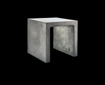 Moderner Hocker / Beton / für öffentliche...