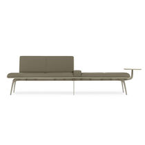Modulare Polsterbank / modern / Stoff /...