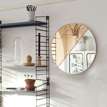Wandmontierter Spiegel / modern / rund /...