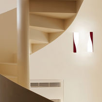 Moderne Wandleuchte / Stahl / Polyethylen...