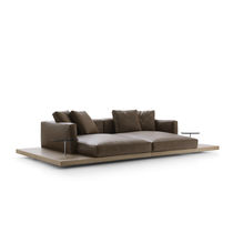 Modernes Sofa / Stoff / Leder / von Piero...