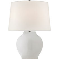 Tischlampe / klassisch / weiß / schwarz