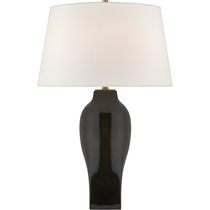 Tischlampe / klassisch / weiß / schwarz