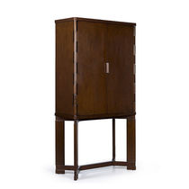Moderner Barschrank / Eiche / polierter...