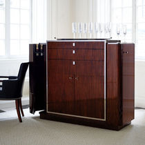 Moderner Barschrank / Holzfurnier / Laubholz...