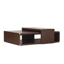 Moderner Couchtisch / Eiche / Gestell aus...