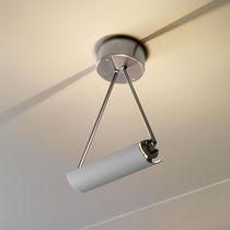 Hängelampe / modern / Metall / aus Borosilikatglas