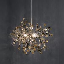 Hängelampe / modern / Edelstahl / handgefertigt