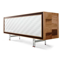 Modernes Sideboard / lackiertes Holz / aus...