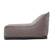 Moderne Sonnenliege / Stoff / 100% recycelbar