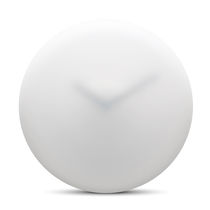 Moderne Uhr / Analog / wandmontiert / ABS