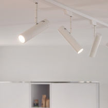 LED-Schienenleuchte / rund / Aluminium /...