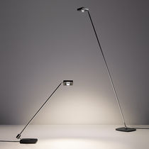 Stehleuchte / Aluminium / Glas / modern