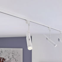 LED-Schienenleuchte / rund / Aluminium /...