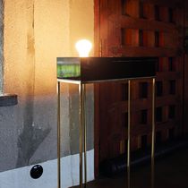 Moderner Konsolentisch / Holz / Kupfer /...