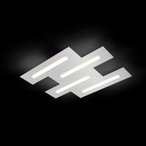 Deckenleuchte / gebürstetes Aluminium - alle Hersteller aus Architektur