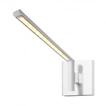 Moderne Wandleuchte / Nickel / LED / linear