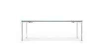 Moderner Couchtisch / Glas / aus Eiche /...
