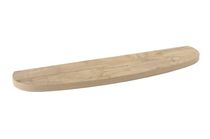 Wandmontiertes Regal / modern / aus Eiche