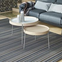 Moderner Satztisch / Holz / Laminat / rund