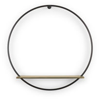 Wandmontiertes Regal / modern / Eisen