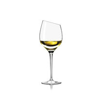 Glas mit Stiel / Wein / geblasenes Glas...