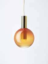 Hängelampe / modern / Glas / Messing