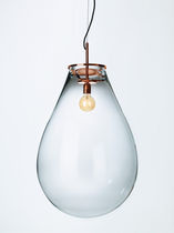 Hängelampe / modern / Glas / handgefertigt