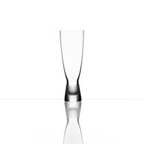 Glas-Sektkelch / Objektmöbel