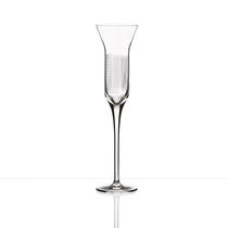 Glas-Sektkelch / Objektmöbel