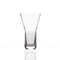 Moderne Vase / geblasenes Glas
