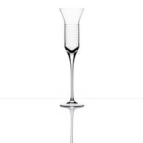Glas-Sektkelch / Objektmöbel