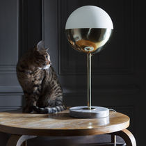 Tischlampe / Messing / poliertes Messing...