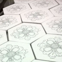 Sechseckige Fliese - alle Hersteller aus Architektur und Design - Videos